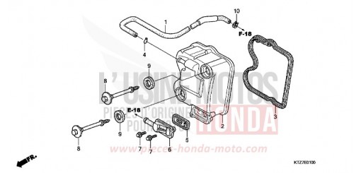CYLINDER HEAD COVER PES1256 de 2006